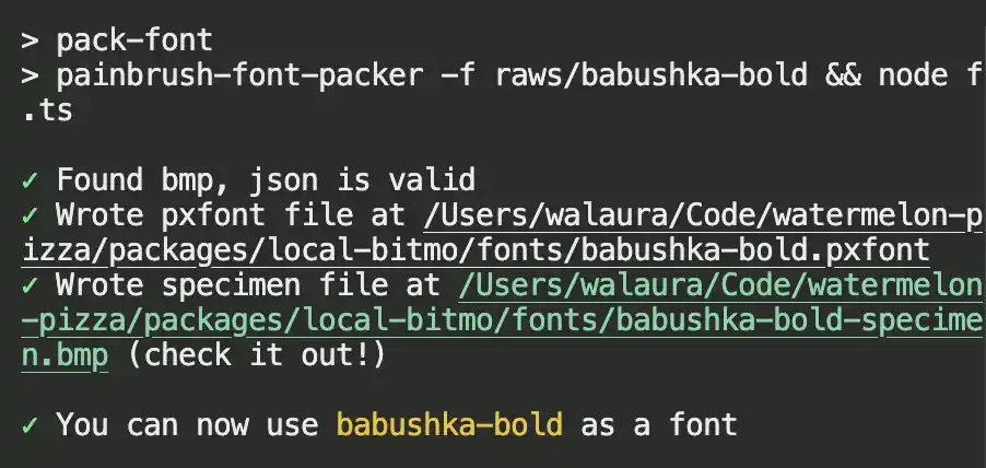oh and the font compiler thing has colors n stuff
